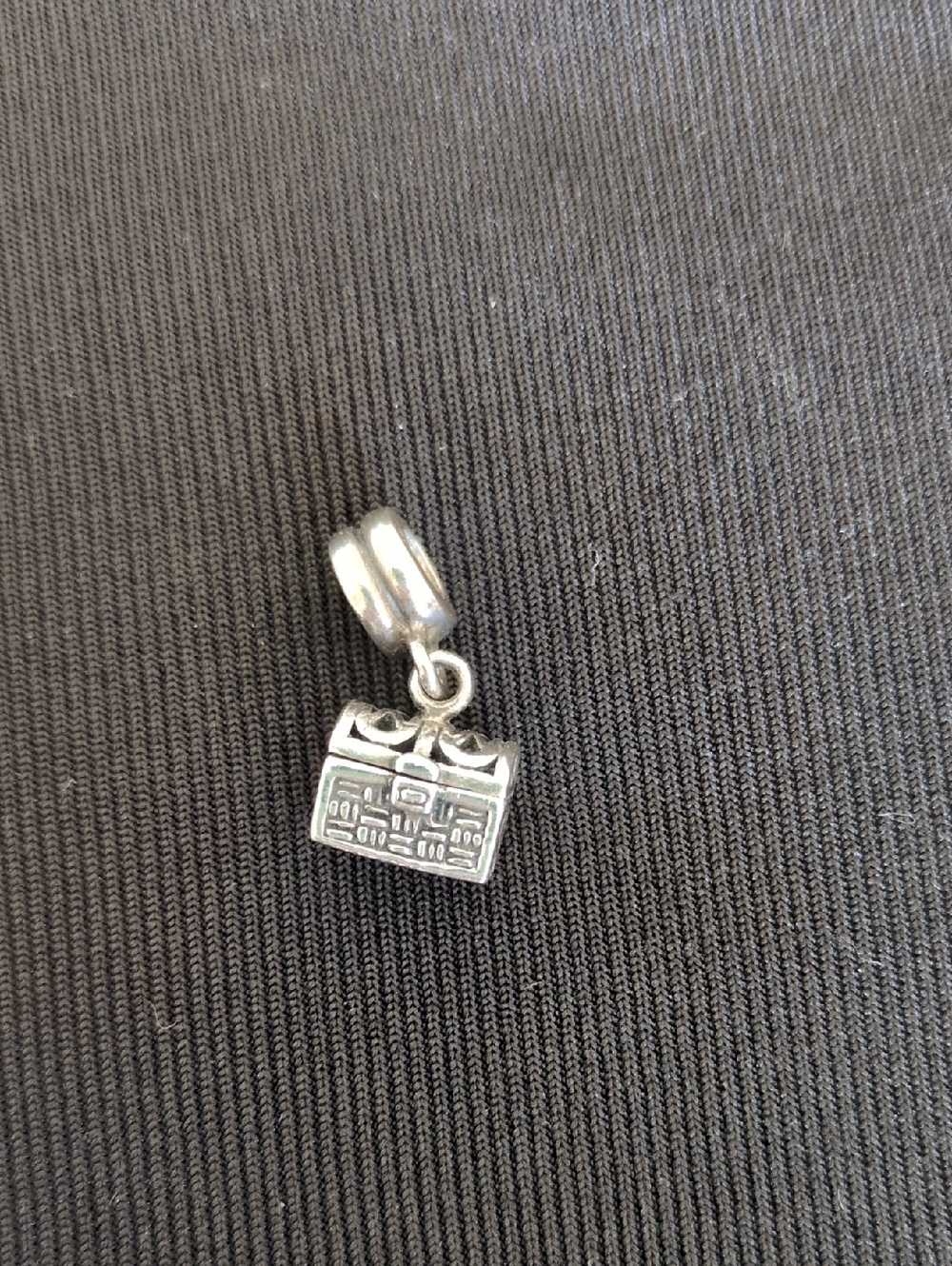 Chamilia Treasure Chest Charm -Sterling Silver